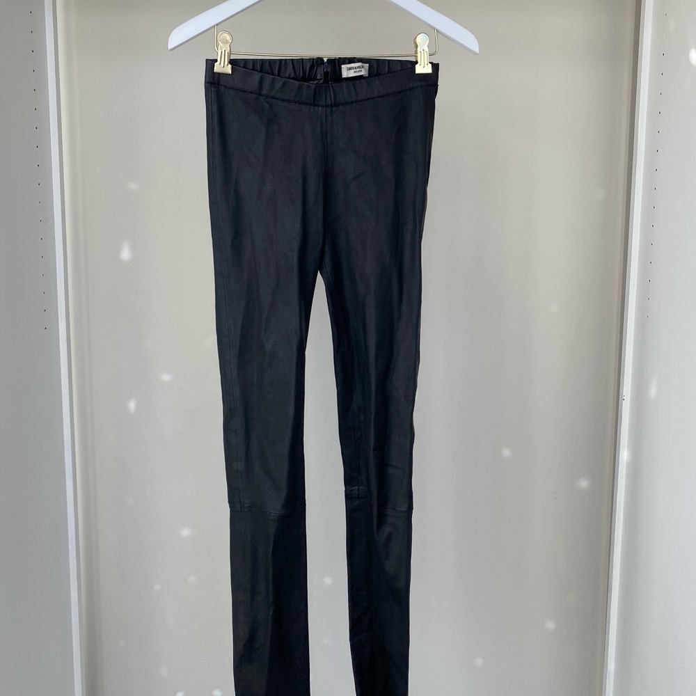 Zadig & Voltaire Leather Leggings